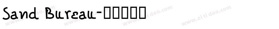 Sand Bureau字体转换